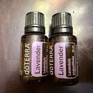 doTERRA two (2) Lavender Essential Oils - 15 ml expired 6/21 unused